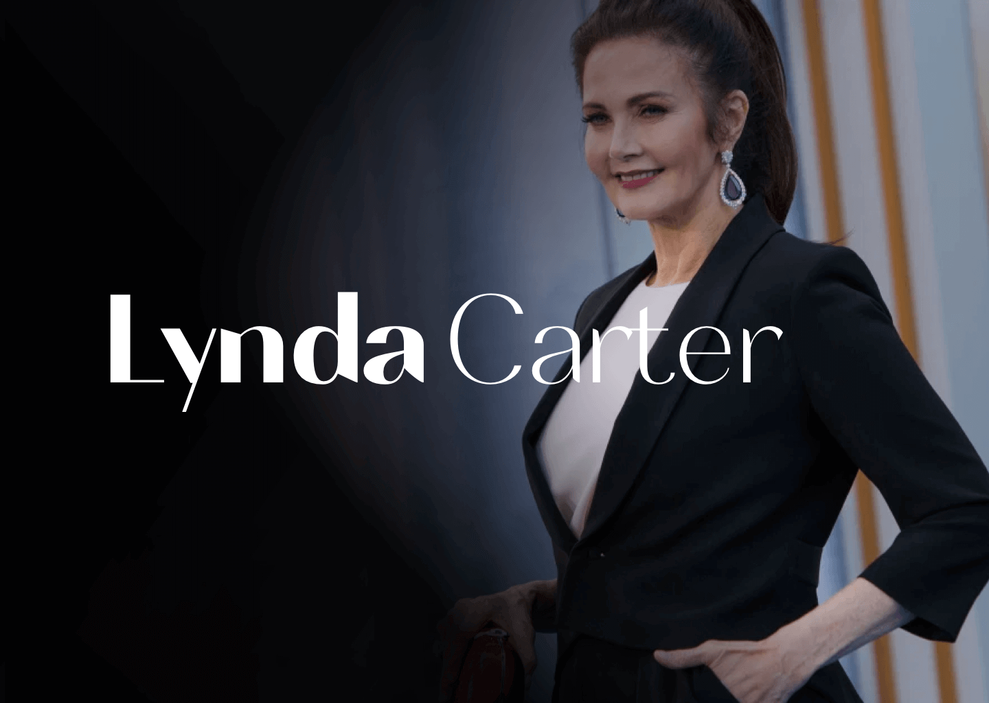 Wonder Woman Lynda Carter shows off new Washington Capitals