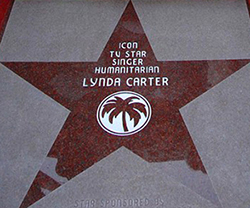 Lynda Carter in 2014 - Walk of Fame