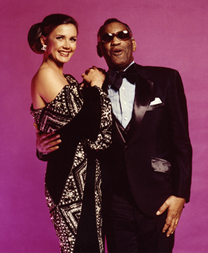 Lynda Carter in 1981 - Ray Charles