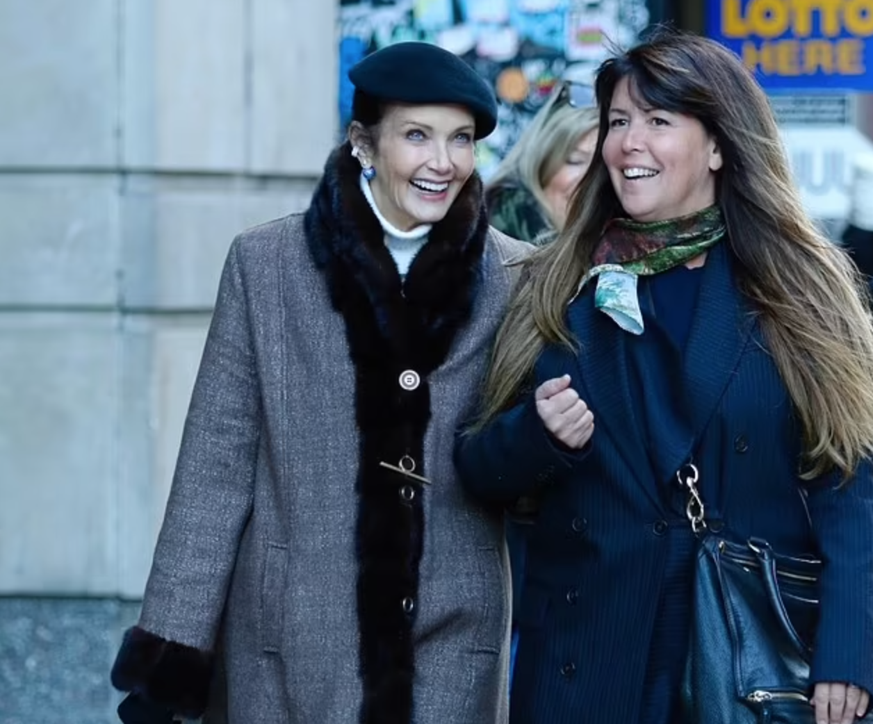 OG Wonder Woman Lynda Carter beams as she walks arm-in-arm with WW franchise director Patty Jenkins in NYC